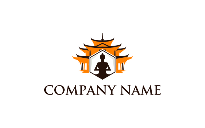 Buddhist Temple Logo Create Your Buddha Logo In Minutes