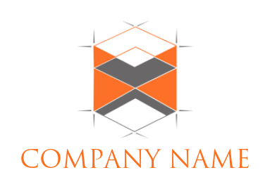 make a construction logo building with architectural lines - logodesign.net