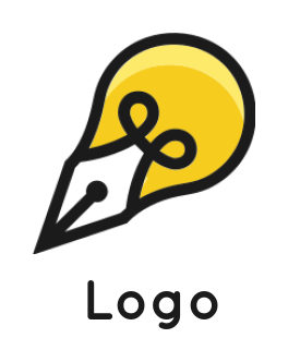 Creative Writer Logo Template - UpLabs