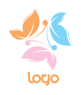 make a pet logo butterfly icon