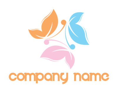 make a pet logo butterfly icon