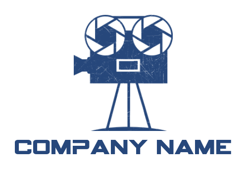 photography logo camera shutter and video camera