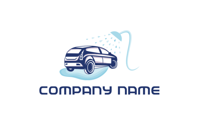 carwash template with shower