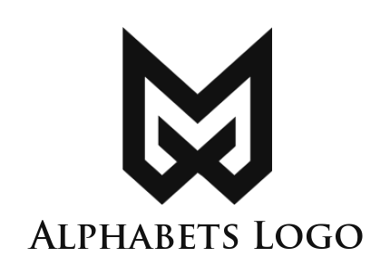 design a Letter M logo forming celtic