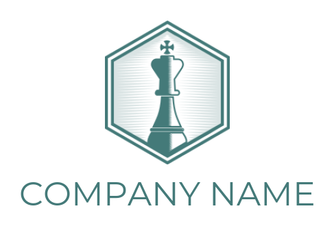 chess with sun  Logo Template by