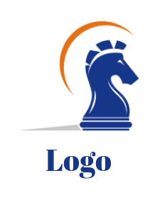 chess with sun  Logo Template by