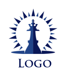 Classy Chess Logos Free Chess King Logo Maker Logodesign Net