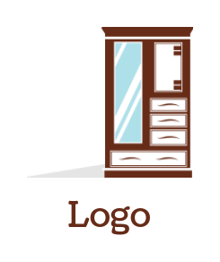 home improvement logo closet drawers mirror door