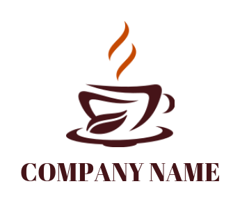generate a restaurant logo coffee cup abstract - logodesign.net