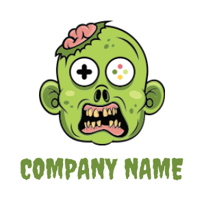 games logo of controller instead of zombie eyes