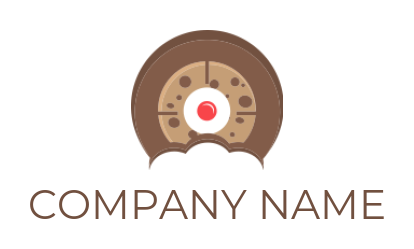 food logo image cookie with target sign