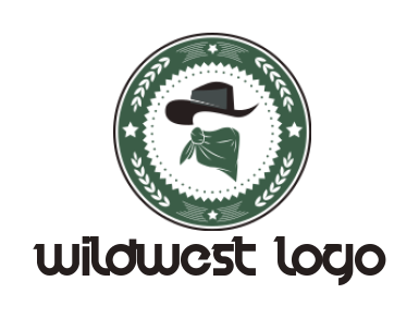 make a fashion logo cowboy with hat - logodesign.net