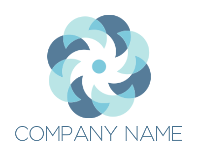 create a spa logo crescent pattern mandala - logodesign.net