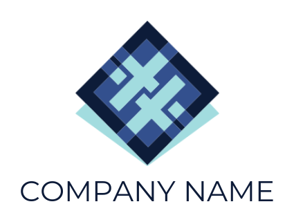 arts logo icon criss-cross lines in square