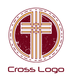 Cross Logo Rounded Design a Professional Cross Logo | LogoDesign.Net - Page 2 - 6