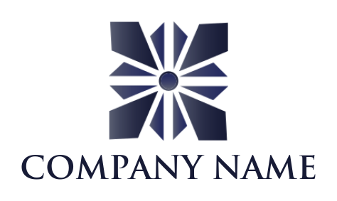 make a gemstones logo crystal diamond in square