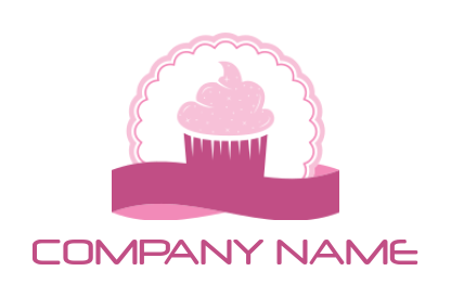 food logo icon cupcakes in bakery - logodesign.net