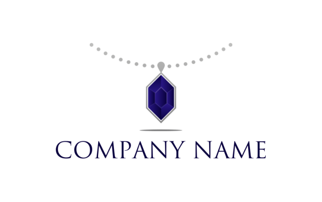 create a jewelry logo diamond necklace with locket chain