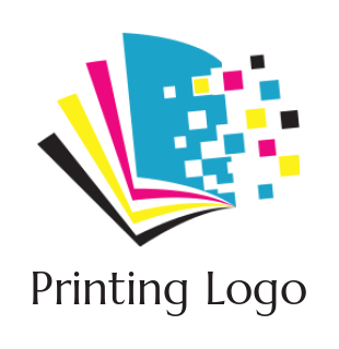 generate a printing logo digital book printing