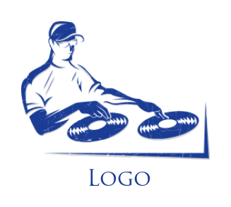 Create a unique of disk jockey 