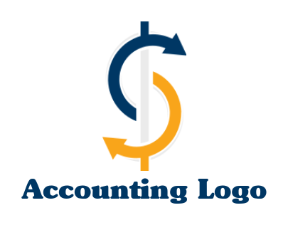 create an investment logo with a dollar sign