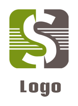design an accounting logo dollar sign in rounded rectangle 