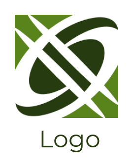 create an investment logo dollar sign inside square