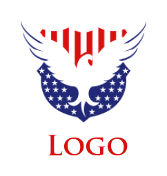 create a pet logo of eagle on shield - logodesign.net