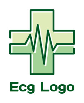 Best ECG Logos | Create a Logo Online | LogoDesign.net