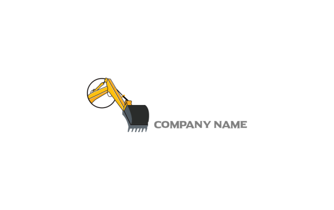 Free Excavator Logos Excavator Logo Creator Logodesign Net