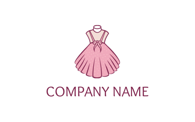 generate an apparel logo icon fancy girl dress | Logo Template by LogoDesign.Net generate an apparel logo icon fancy girl dress | Logo Template by LogoDesign.Net