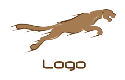 animal logo image fast moving jaguar - logodesign.net