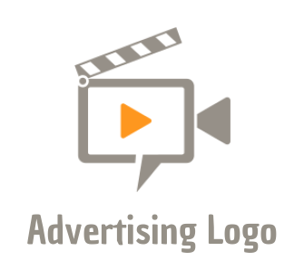 create film stripes in video camera play button