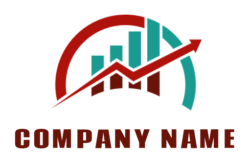 Line Graph Logo Gla Create Your Own Line Graph Logo | LogoDesign.Net
