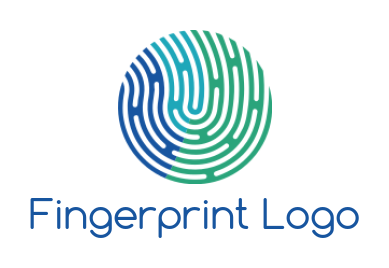 Free Fingerprint Logos Design Your Own Logo Logodesign Net