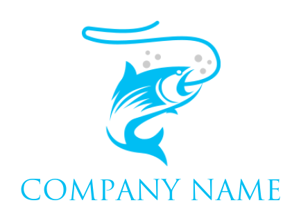 restaurant logo image fish in rod