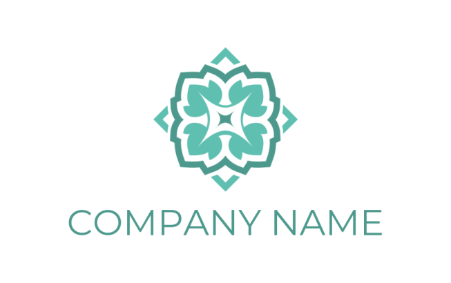 generate a spa logo flower ornament - logodesign.net