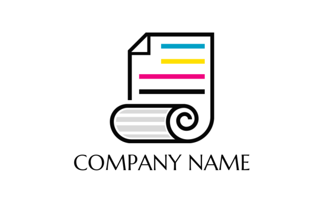 Easy Paper Logos | Design Your Own Document Logo | LogoDesign.net