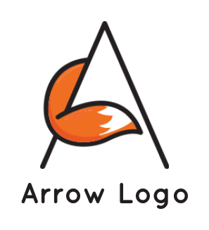 Letter A logo fox incorporated letter A