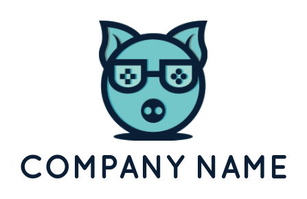 games logo online funny monster with a gamepad