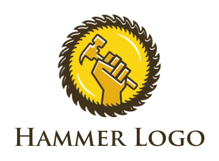 Free Hammer Logos Hammer Logo Maker Logodesign Net