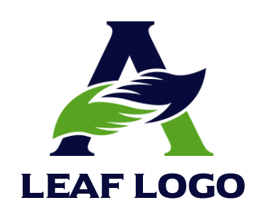 Make a Letter A logo handshake inside letter A