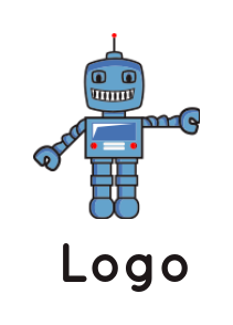 Free Robot Logos Create A Robot Logo Design Logodesign Net Free Robot Logos Create A Robot Logo Design Logodesign Net