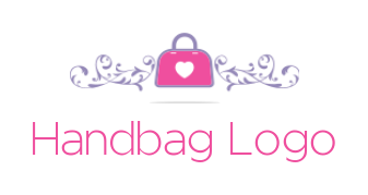 Handbag with Logo