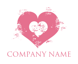 create a logo of dating heart inside the heart shape - logodesign.net