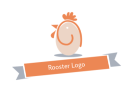 restaurant logo icon line art hen in egg