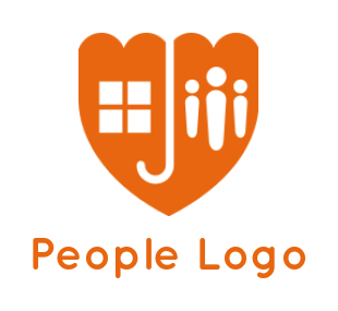 create an insurance logo hidden umbrella with shield - logodesign.net