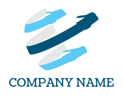 create an internet logo internet wire in globe 