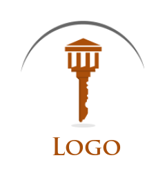 law firm logo maker courtyard shape key