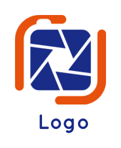 photography logo icon lens camera focusing - logodesign.net